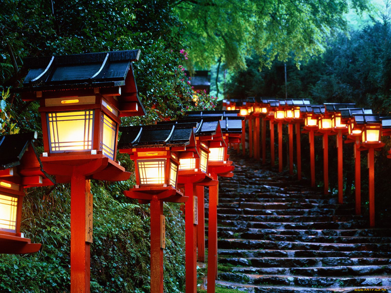 kibune, shrine, kyoto, japan, 